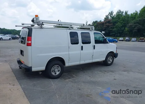 2015 Chevrolet Express 2500 Work Van from USA, damaged, VIN 1GCWGFCF9F1283932
